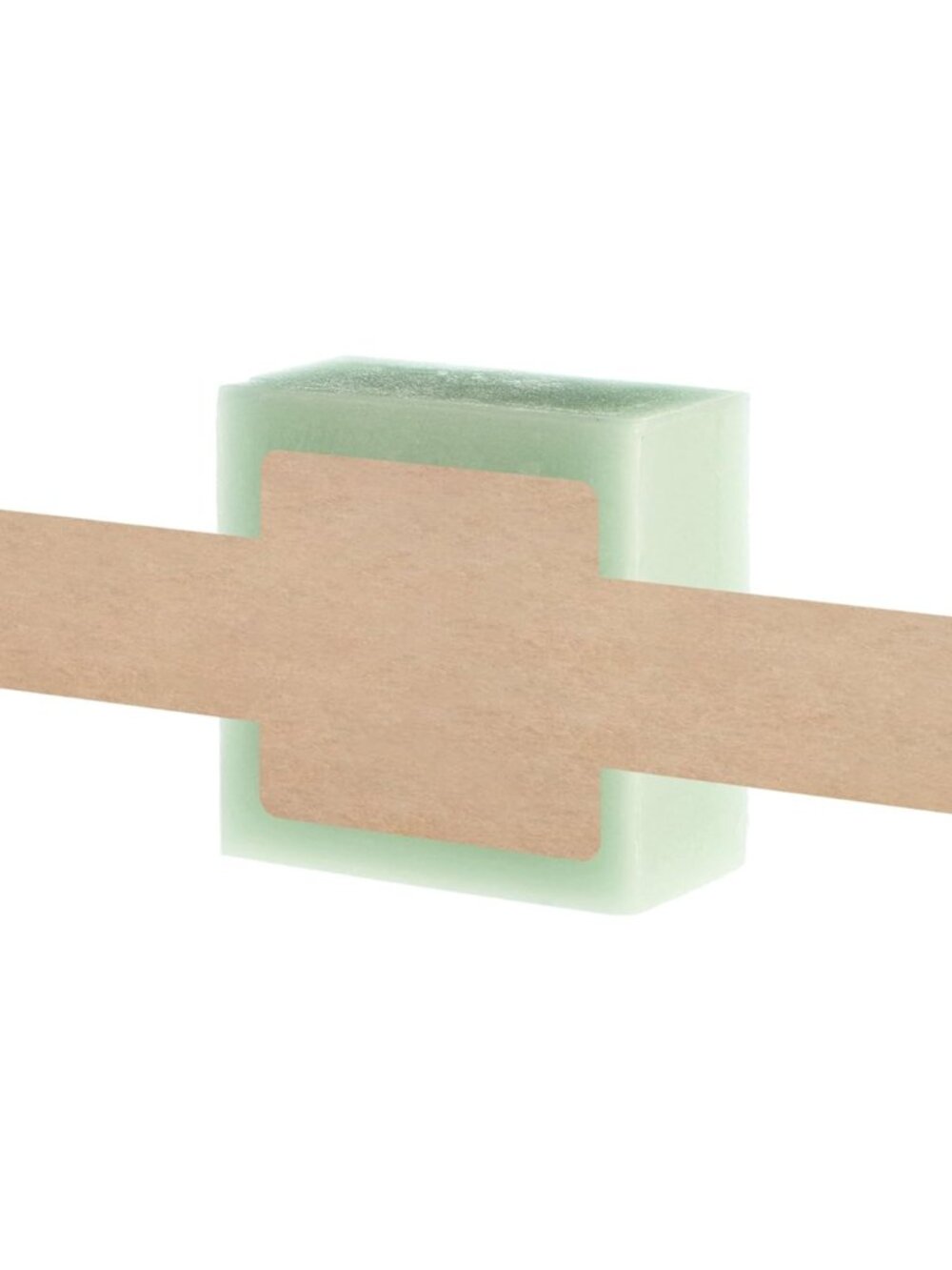 1”×8” Printable Kraft Soap Wrap Labels - Belly Band Stickers for Handmade Soap B